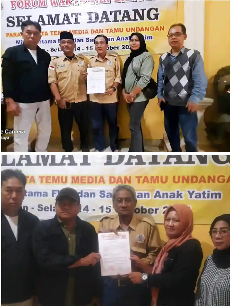 FWB Kukuhkan Pengurus Serang | Forum Wartawan Banten Perkuat Jaringan Lokal