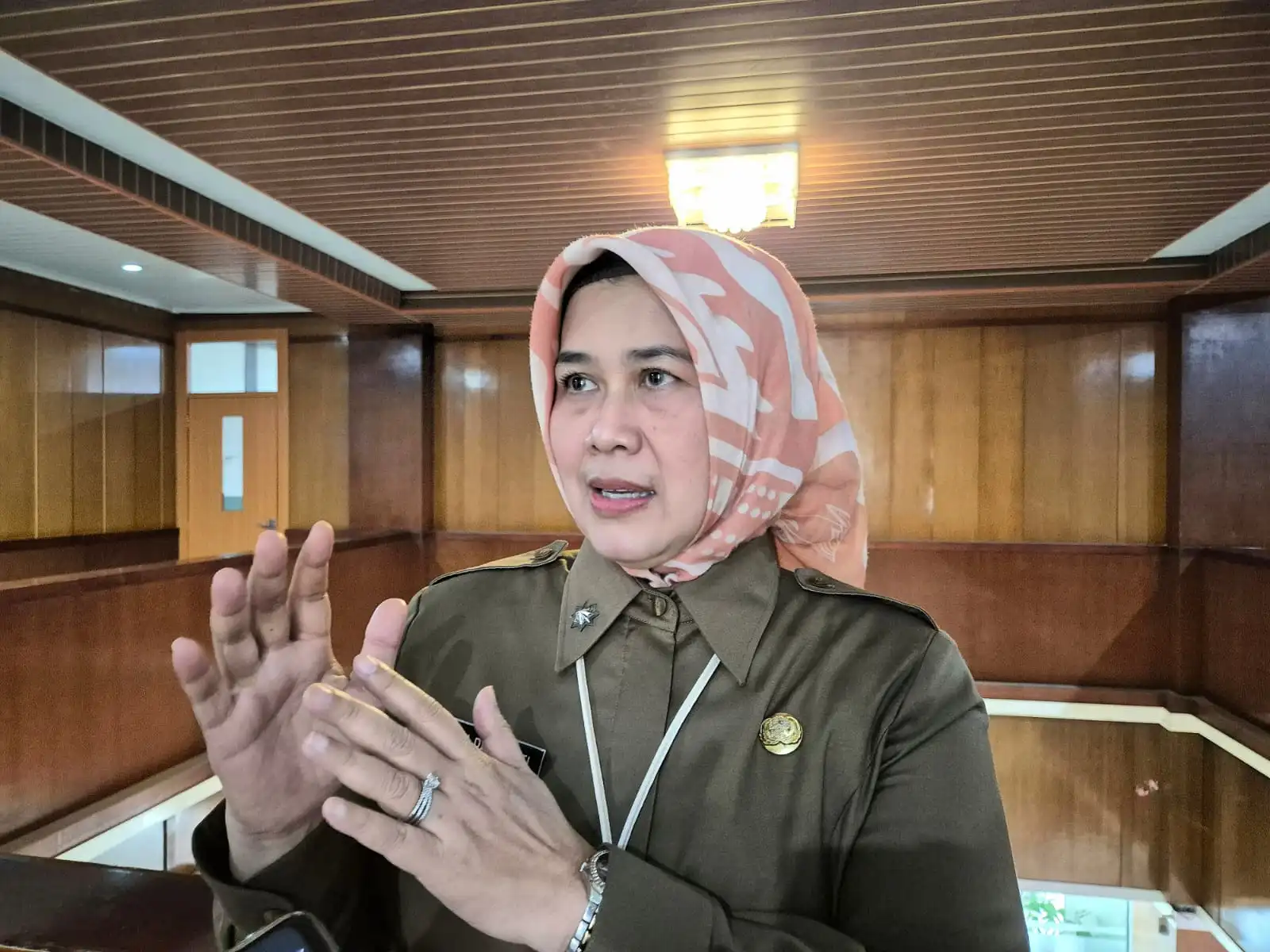 Kepala Badan Pengelolaan Keuangan dan Aset Daerah (BPKAD) Provinsi Banten, Rina Dewiyanti,