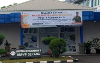 Menteri Ketenagakerjaan Resmikan Program Pelatihan Berbasis Proyek di BBPVP Banten